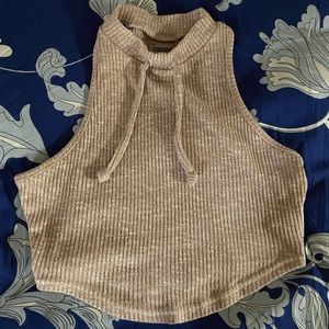 Gymshark mauve slounge crop top xs